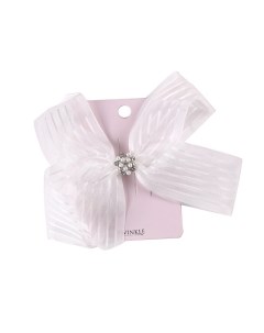 Заколка для волос для детей BACK TO SCHOOL бант White Bow Twinkle