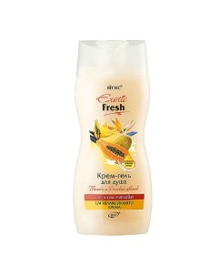 Гель крем для душа папайя и райский цветок EXOTIC FRESH JUISE 500 Витэкс