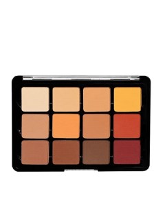 Палетка матовых теней для век PRO 10 Warm Matte Viseart