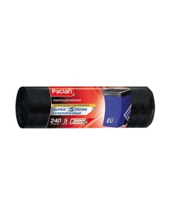 SUPER STRONG Мешки для мусора 240л 5 Paclan