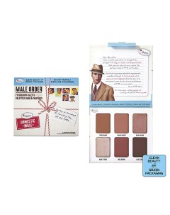 Палетка теней MALE ORDER Domestic Male Thebalm