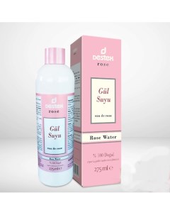 Розовая вода из лепестков розы дамасской увлажнение питание профилактика акне 275 Destek