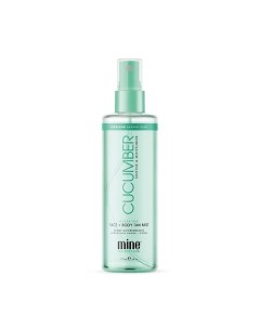 Освежающий мист автозагар для лица и тела Cucumber Hydrating Face Body Tan Mist 177 Minetan