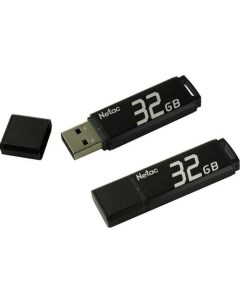 Флешка USB U351 32ГБ USB2 0 серый Netac