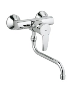 Смеситель для кухонной мойки Eurostyle настенный Grohe