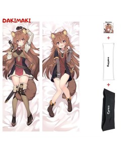 Наволочка подушка сумка Дакимакура Рафталия 0425 150x50 Dakimaki