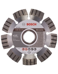 Диск отрезной алмазный Bf Abrasive115 22 23 2608602679 Bosch