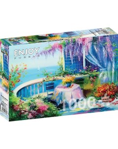 Пазл Enjoy 1000 дет Цветущий балкон Enjoy puzzle