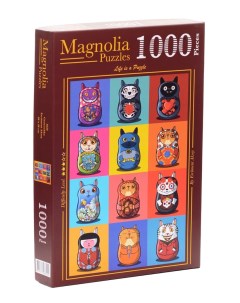 Пазл Magnolia 1000 дет Котрёшка Magnolia puzzle