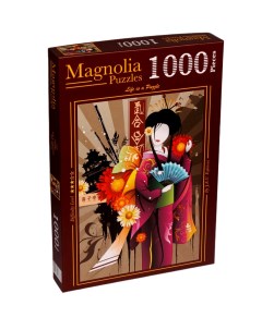 Пазл Magnolia 1000 дет Гейша Magnolia puzzle