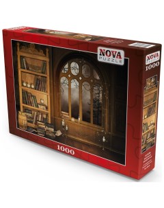 Пазл 1000 дет Волшебная библиотека Nova puzzle