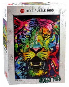 Пазл Не шутите с тигром 1000 элементов Heye puzzle