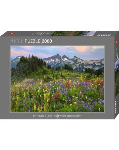 Пазл Heye Цветы в горах 2000 деталей Heye puzzle