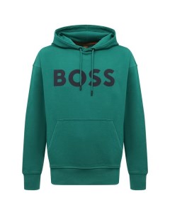 Хлопковое худи Boss orange