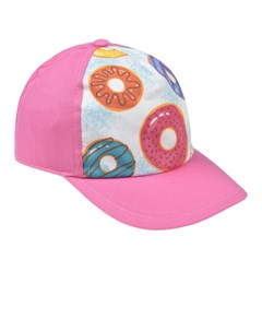 Розовая кепка с принтом пончики Il trenino