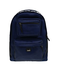Рюкзак с накладными карманами синий Dolce&gabbana