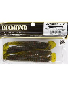 Силиконовая приманка Diamond Avaruna 4 цвет pal40 Watermelon red 5 шт Grows culture