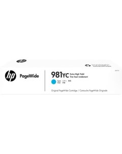 Картридж L0R17YC для PageWide Enterprise 556dn 556xh MFP 586z 586dn 586f 16000стр Голубой Hp