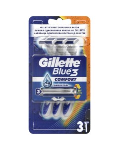 Blue 3 Бритвенный станок Comfort 3 шт Gillette
