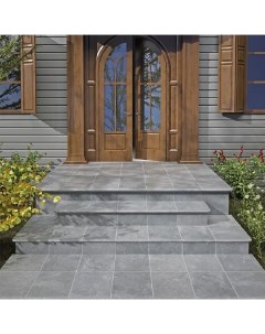 Ступень Stone Gris 33x33 см цвет серый Без бренда