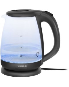 Чайник электрический HYK G1003 2200Вт серый Hyundai
