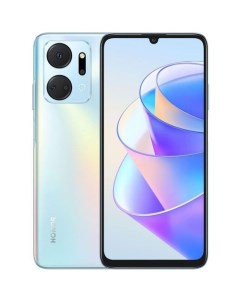 Смартфон X7a Plus 6 128 Gb титановый серебристый Honor