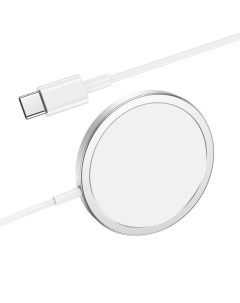 Беспроводное зарядное устройство CW30 Pro MagSafe магнит 15 Вт Type C 2 А 1 м Hoco