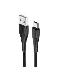 Кабель BX37 Wieldy USB USB Type C 1 м черный Borofone