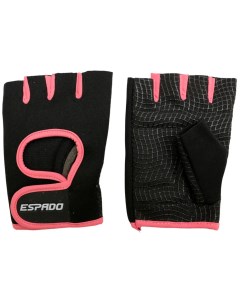 Перчатки для фитнеса р M черно розовый ESD001 Espado