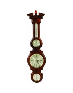 Балаково Настенные часы М 95 с барометром гигрометром и термометром Nobrand