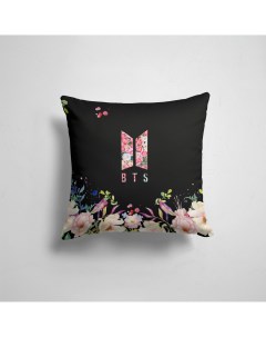 Подушка декоративная 45х45см K pop BTS 365home