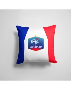Подушка декоративная 45х45см Футбол Сборная Франции Сборная Франции 365home