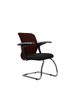 Кресло компьютерное SU M 4 подл 160 осн 007 Коричневый Черный Метта