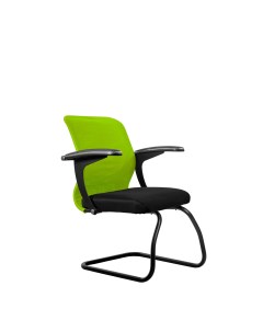 Кресло компьютерное SU M 4 подл 160 осн 008 Зеленый Черный Метта