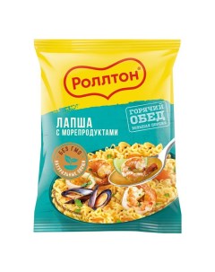 Лапша с морепродуктами 85 г Роллтон