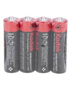 Батарейка SUPER HEAVY DUTY 1 5 В AA R6 4 штуки в SR Kodak