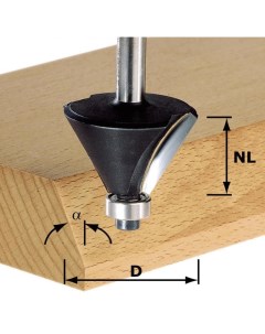 Фреза для снятия фаски HW S8 D38 5 23 30 Festool