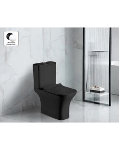 Унитаз компакт Cerutti SPA VETTORE MB черный матовый 650х340х790 Ceruttispa