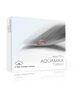 Контактные линзы Aquamax 38 Color Topaz 1 месяц 2 линзы R 8 6 2 5 Pegavision