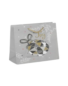 Пакет 23 x 10 x 18 см Glitterata Due esse christmas