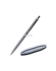 Ручка шариковая Brauberg Larghetto корпус Silver стержень Blue 143474 Nobrand