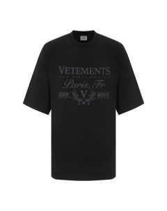 Хлопковая футболка Vetements