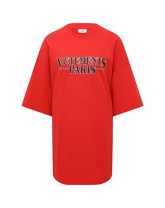 Хлопковая футболка Vetements