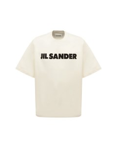 Хлопковая футболка Jil sander