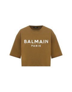 Хлопковая футболка Balmain