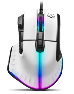 Мышь RX G990 SV 021757 игровая 8 1кл 200 12400 DPI ПО RGB подсветка игров упак Sven