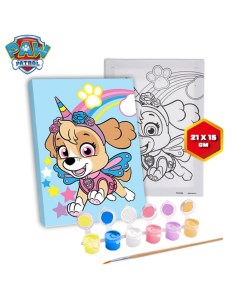 Картина по номерам Скай 21х15 см Paw patrol