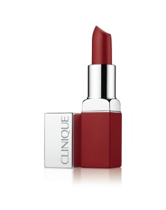 Матовая помада для губ интенсивный цвет и уход Pop Matte Clinique