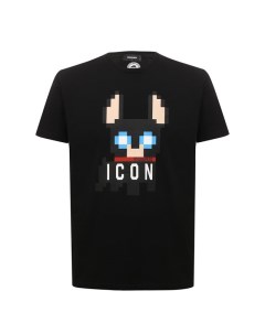 Хлопковая футболка Icon Dsquared2