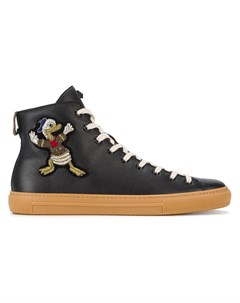 Gucci хай топы donald duck 7 черный Gucci